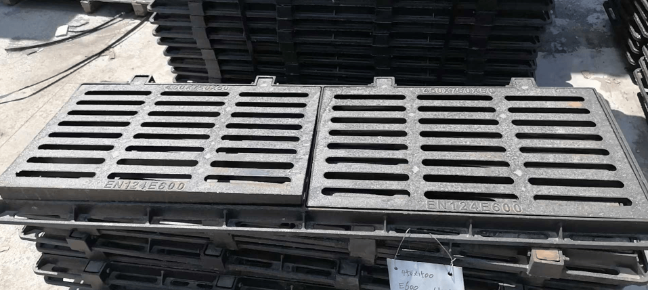 甘州球墨铸铁连体双篦展示